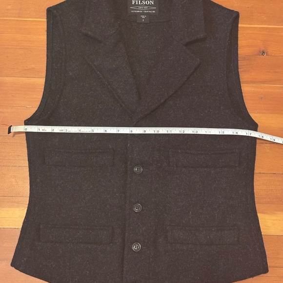 FILSON Western Mackinaw Wool Vest Size S ****Tailored to Fit Women's - Picture 3 of 7